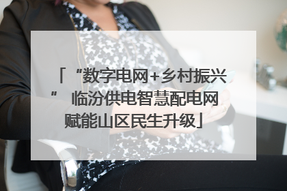 “数字电网+乡村振兴” 临汾供电智慧配电网赋能山区民生升级