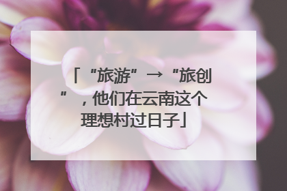 “旅游”→“旅创”，他们在云南这个理想村过日子