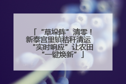 “草垛阵”清零！新泰宫里镇秸秆清运“实时响应”让农田“一键焕新”