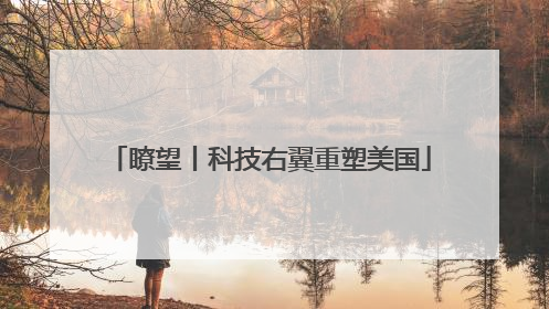 瞭望丨科技右翼重塑美国