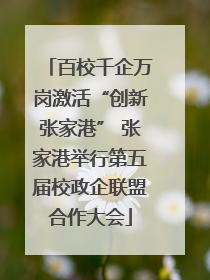 百校千企万岗激活“创新张家港” 张家港举行第五届校政企联盟合作大会