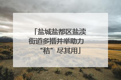 盐城盐都区盐渎街道多措并举助力“秸”尽其用