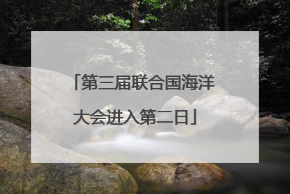 第三届联合国海洋大会进入第二日