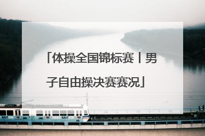 体操全国锦标赛丨男子自由操决赛赛况