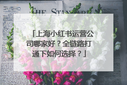 上海小红书运营公司哪家好？全链路打通下如何选择？