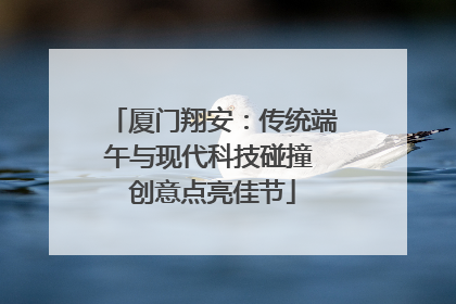 厦门翔安：传统端午与现代科技碰撞 创意点亮佳节