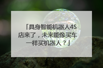 具身智能机器人4S店来了，未来能像买车一样买机器人？