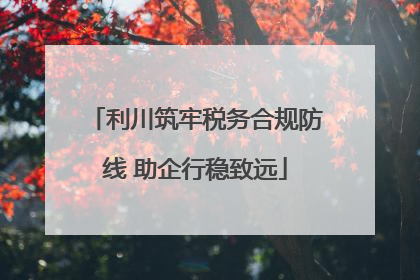 利川筑牢税务合规防线 助企行稳致远