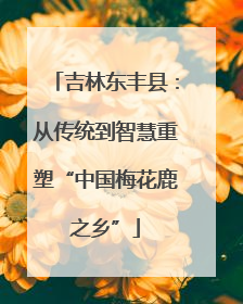 吉林东丰县：从传统到智慧重塑“中国梅花鹿之乡”