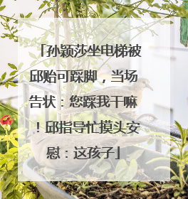 孙颖莎坐电梯被邱贻可踩脚，当场告状：您踩我干嘛！邱指导忙摸头安慰：这孩子