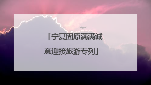 宁夏固原满满诚意迎接旅游专列