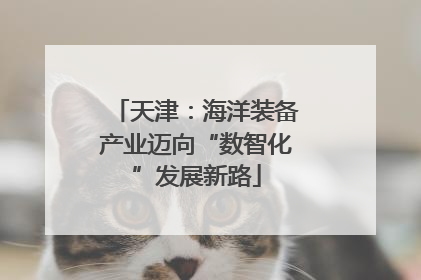 天津：海洋装备产业迈向“数智化”发展新路