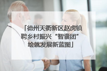 德州天衢新区赵虎镇聘乡村振兴“智囊团” 绘就发展新蓝图