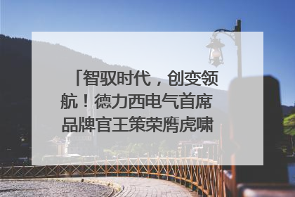 智驭时代，创变领航！德力西电气首席品牌官王策荣膺虎啸奖年度品牌人物