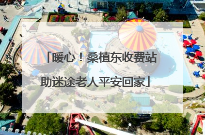 暖心！桑植东收费站助迷途老人平安回家
