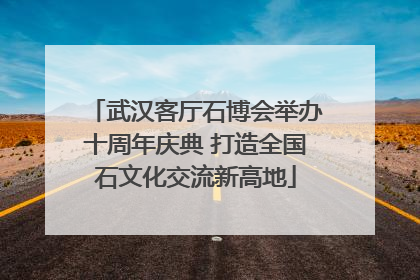 武汉客厅石博会举办十周年庆典 打造全国石文化交流新高地