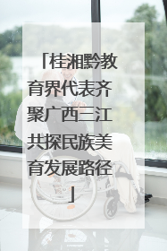 桂湘黔教育界代表齐聚广西三江共探民族美育发展路径