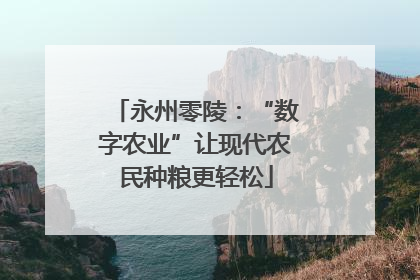 永州零陵：“数字农业”让现代农民种粮更轻松