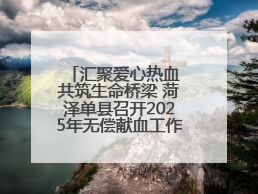 汇聚爱心热血 共筑生命桥梁 菏泽单县召开2025年无偿献血工作启动仪式