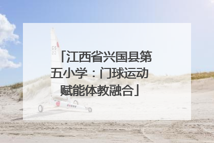 江西省兴国县第五小学：门球运动赋能体教融合
