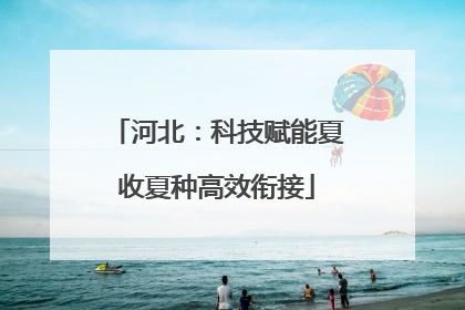 河北：科技赋能夏收夏种高效衔接