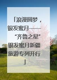 浪漫圆梦，银发蜜月——“齐鲁之星”银发蜜月新疆旅游专列开行