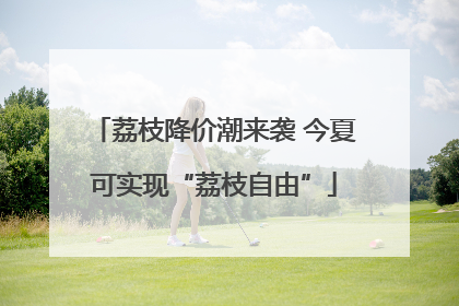 荔枝降价潮来袭 今夏可实现“荔枝自由”