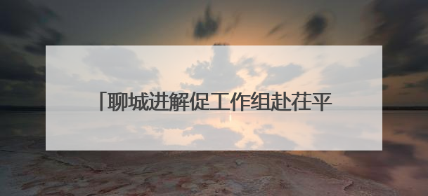聊城进解促工作组赴茌平区助力外贸企业开展工作