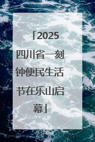 2025四川省一刻钟便民生活节在乐山启幕