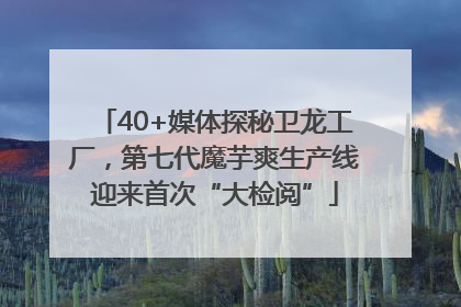 40+媒体探秘卫龙工厂，第七代魔芋爽生产线迎来首次“大检阅”
